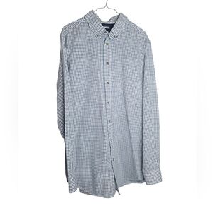 King Size Men's Button-down Long-sleeve Shirt